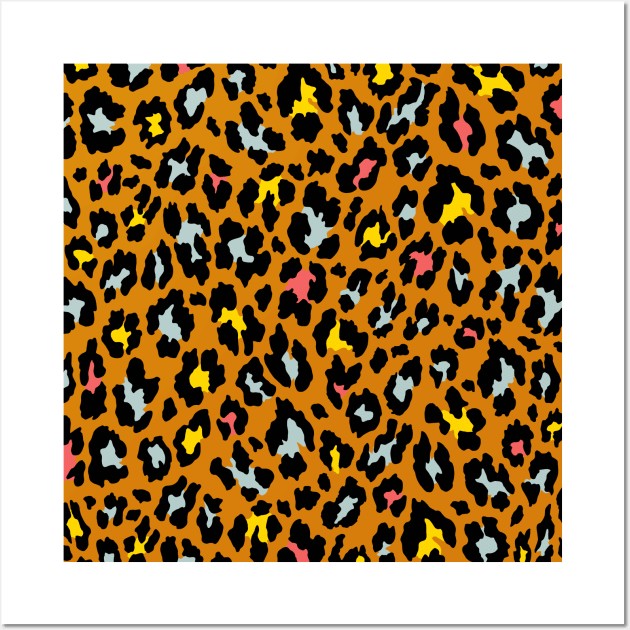 Leopard Spots Pattern Wall Art by gnomeapple